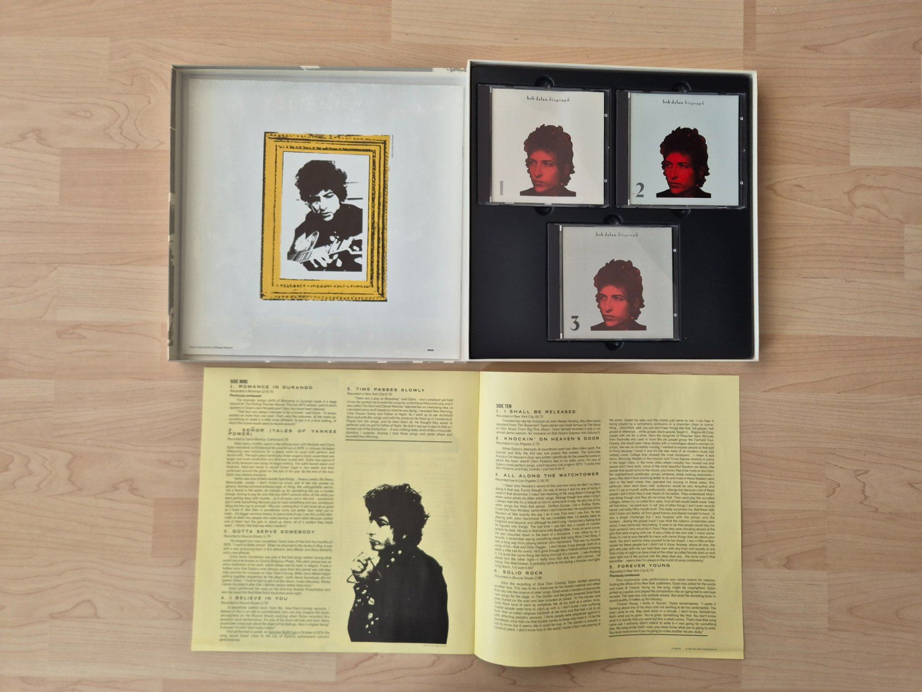 CD: Bob Dylan - Biograph, 3 CD-Box Set Deluxe Edition – Usato da Ostermundigen venduto da Foghat01 1