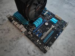 Asus M5A99X EVO Mainboard inkl. AMD CPU und bequiet Kühler