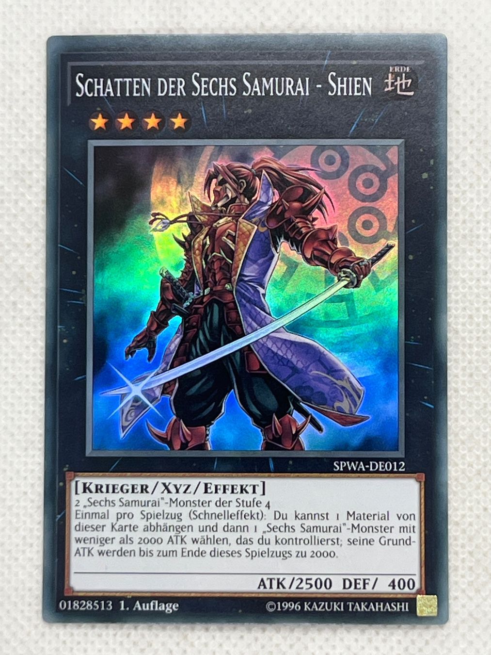 Yugioh Carte collezionabili: Schatten der Sechs Samurai - Shien - SPWA-DE012 – Usato da Hinterkappelen venduto da Kim1992