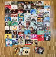 130 Stück Vinyl-Single Sammlung aus Italien Italia 45 rpm