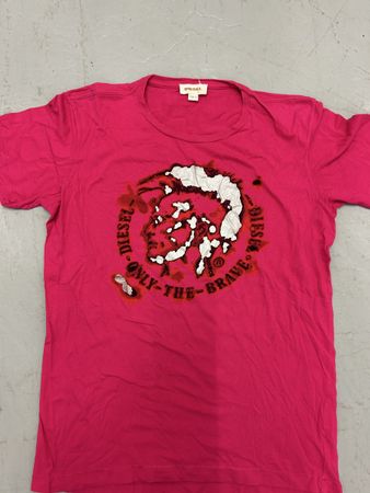 Diesel T-Shirt Pink Gr.L Only the Brave