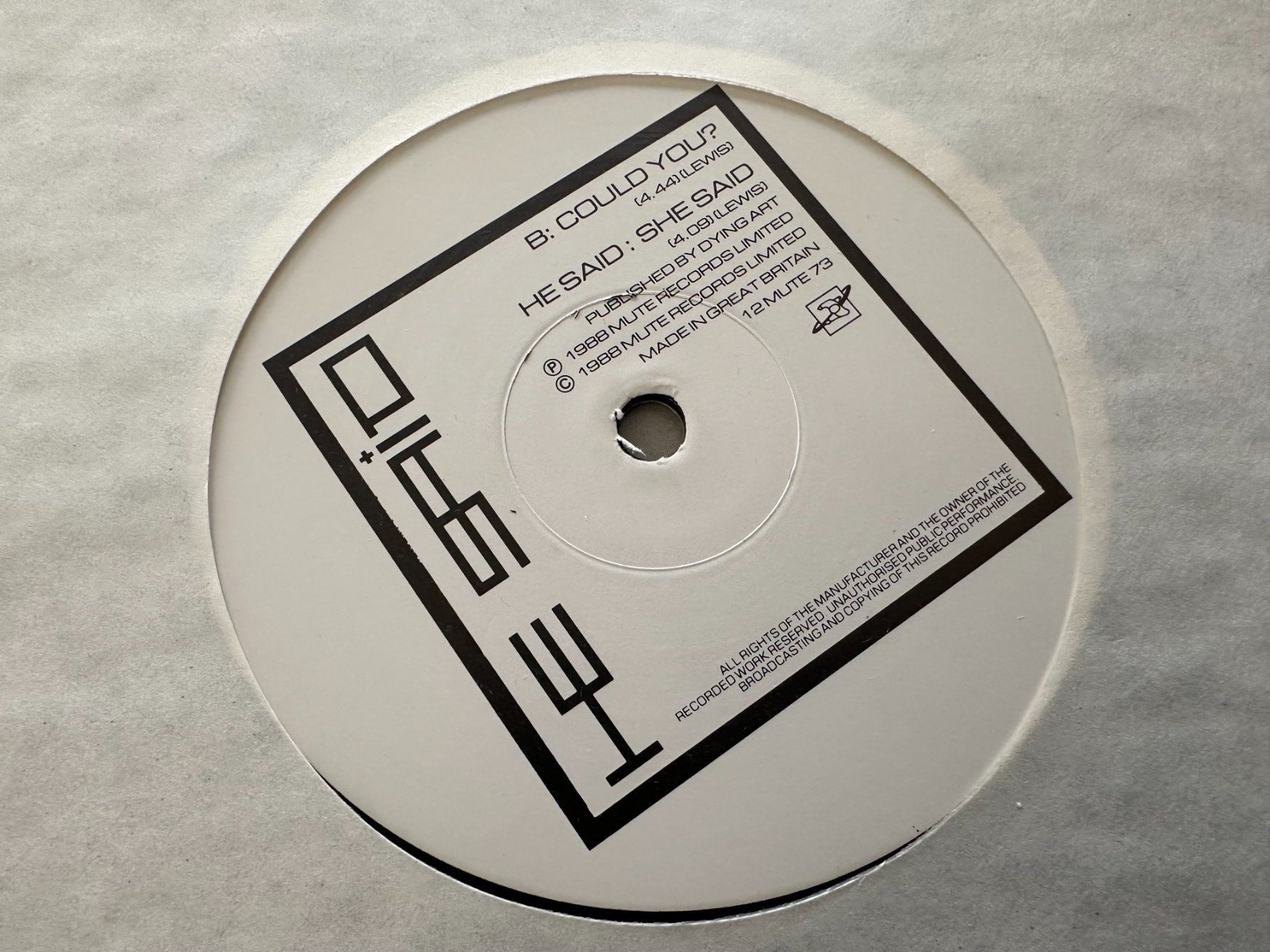 Dischi in vinile: HE SAID 12 COULD YOU ? – Usato da Sion venduto da jaipur1401 3