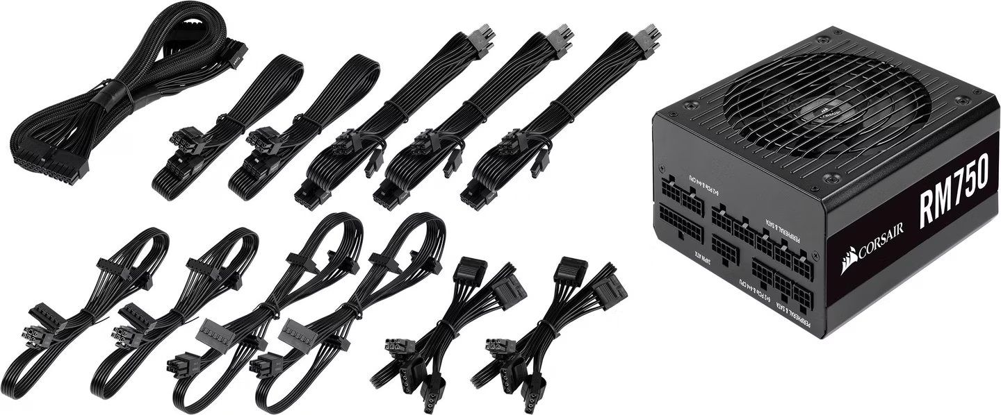 Corsair Componenti elettronici: Corsair RM750 80 PLUS Gold – Usato da Lonay venduto da rcrull 1