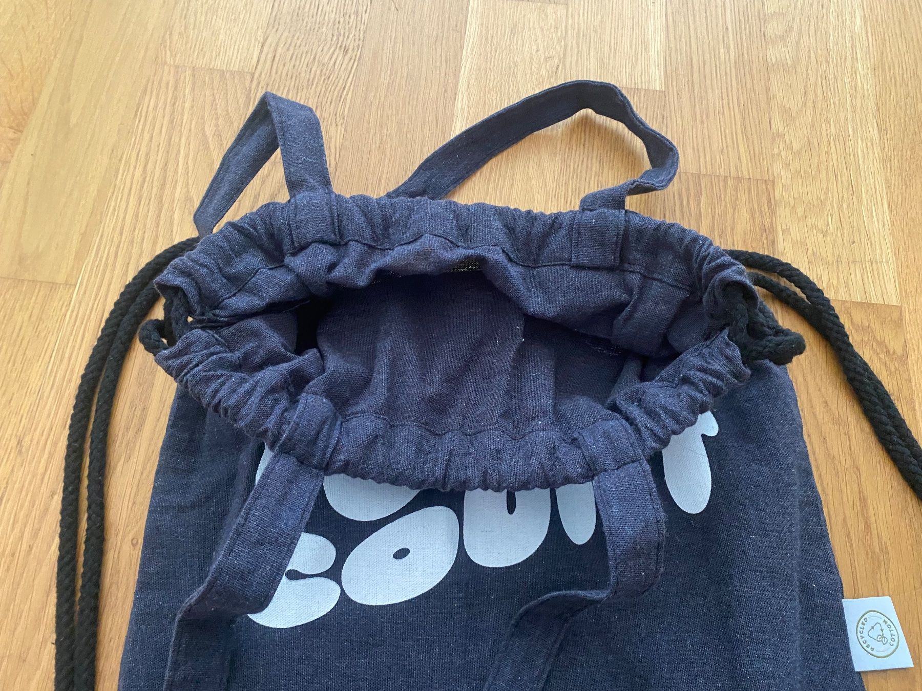 Borse: Turnsack/ Stoffbeutel grau NEU – Nuovo (secondo la descrizione) da Riedholz venduto da lenibeni03 3