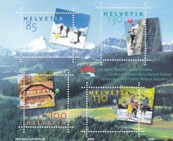 Postfrisch 100 Jahre Naturfreunde Schweiz 2005