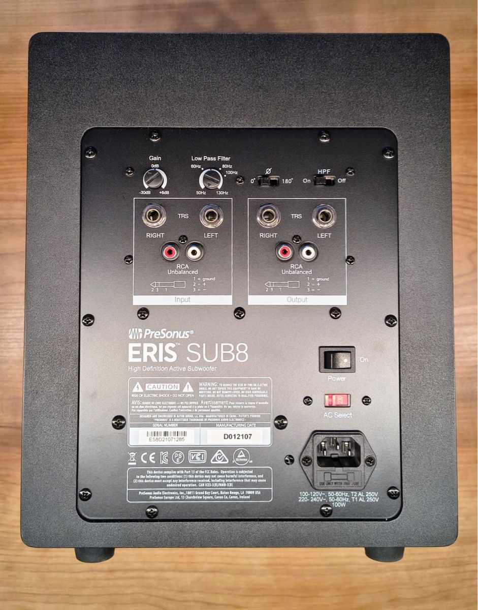 PreSonus Casse acustiche: Presonus Eris Sub8 Subwoofer – Usato da Unterägeri venduto da Vivi55vivi 2