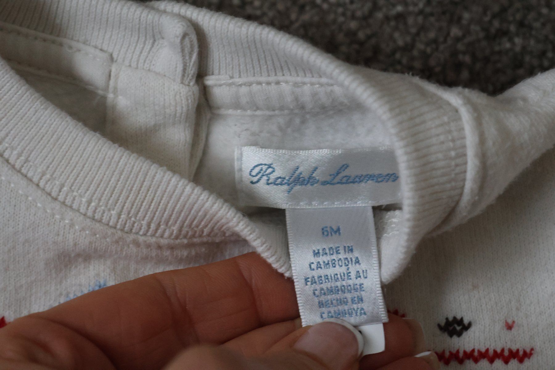 Pulls et sweat-shirts: Mädchen Ralph Lauren Pullover 6 Monate – D'occasion à Balzers par MinimenschMia 4