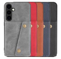 Kartenhalter PU Ledertasch für Samsung Galaxy S23 S24 S25