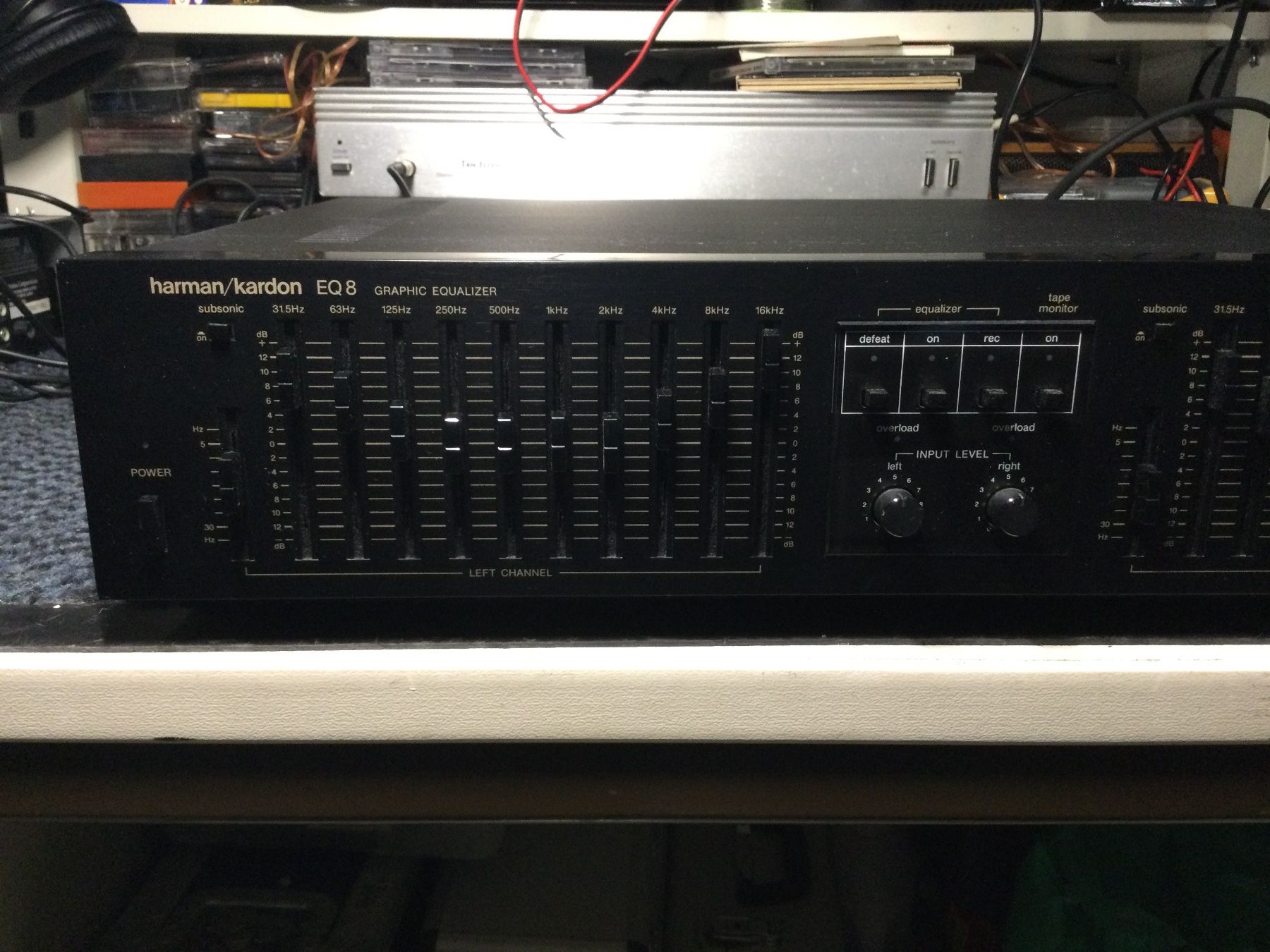 Harman-Kardon Equalizzatori: harman/kardon EQ 8 Graphic Equalizer - Vintage – Difettoso da Camorino venduto da phonotech 1
