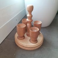 Coquetiers avec support