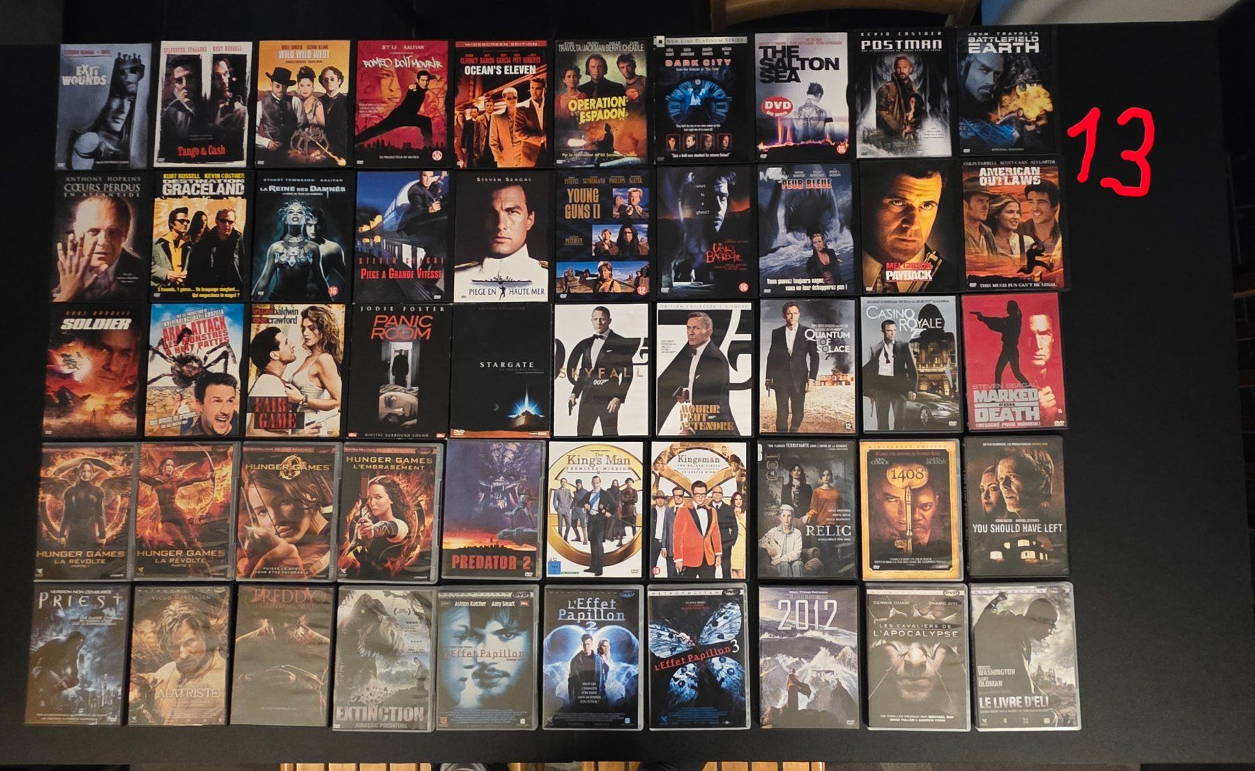 Tous les DVDs: Lot de 50 DVD – D'occasion à Cheyres par Saby20