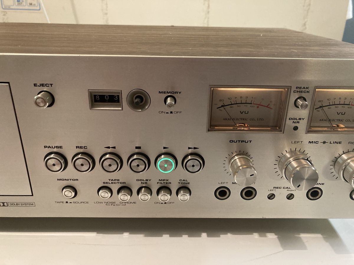 Akai Aufnahmegeräte: Akai GXC-760D Kassettendeck – Defekt aus Lenzburg von HanspeterT 4