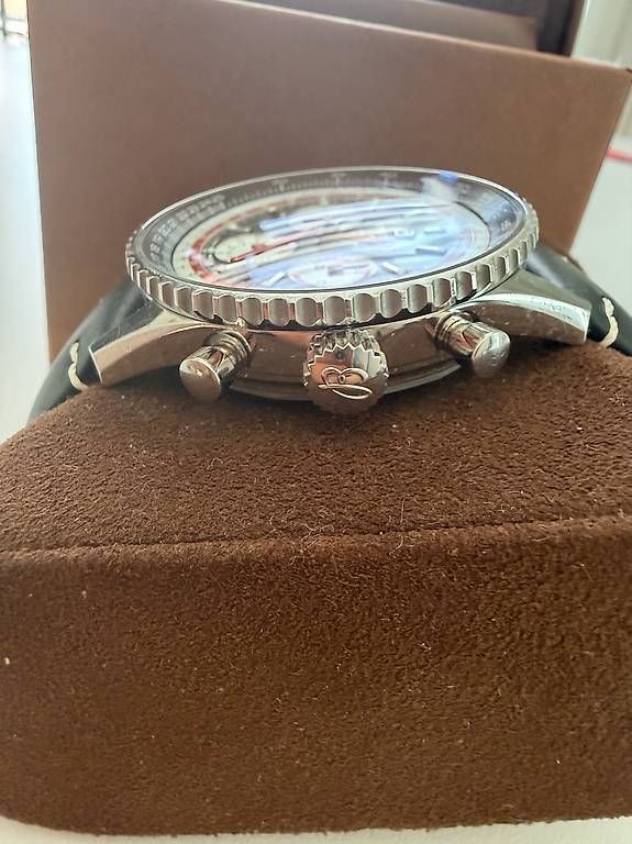 Breitling Orologi: Breitling Navitimer 1 B01 Chronograph Swissair – Usato da Zürich venduto da timeio 4