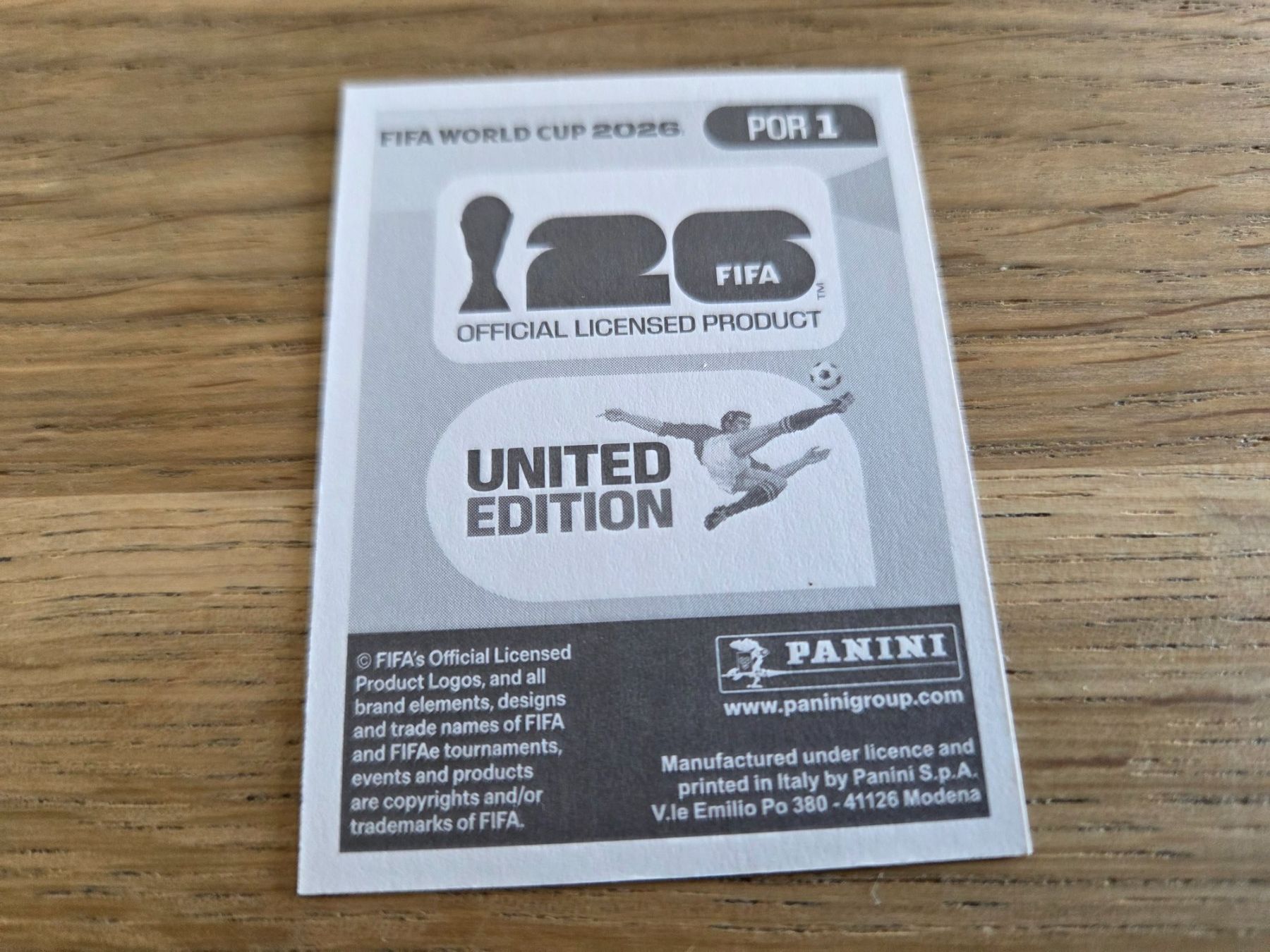 Panini Sammelbilder & Trading cards: Panini WM PORTUGAL – Neu (gemäss Beschreibung) aus Villars-sur-Glane von Bolinot 1