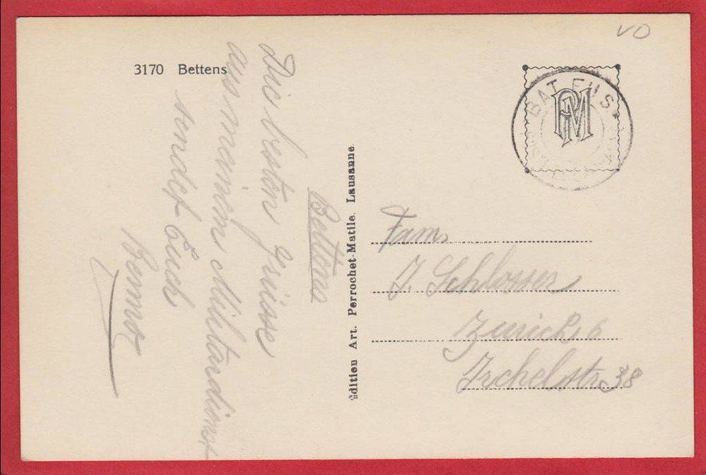 Cartes postales: BETTENS – D'occasion à Grüningen par Kartenlaube 1