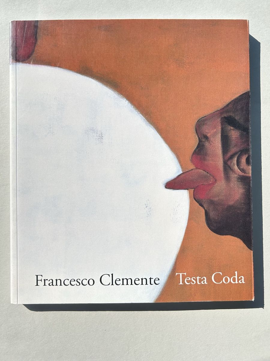 Libri: Book Francesco Clemente Testa Coda Michael McClure Gagosian – Usato da Zürich venduto da Coffeetable88 2