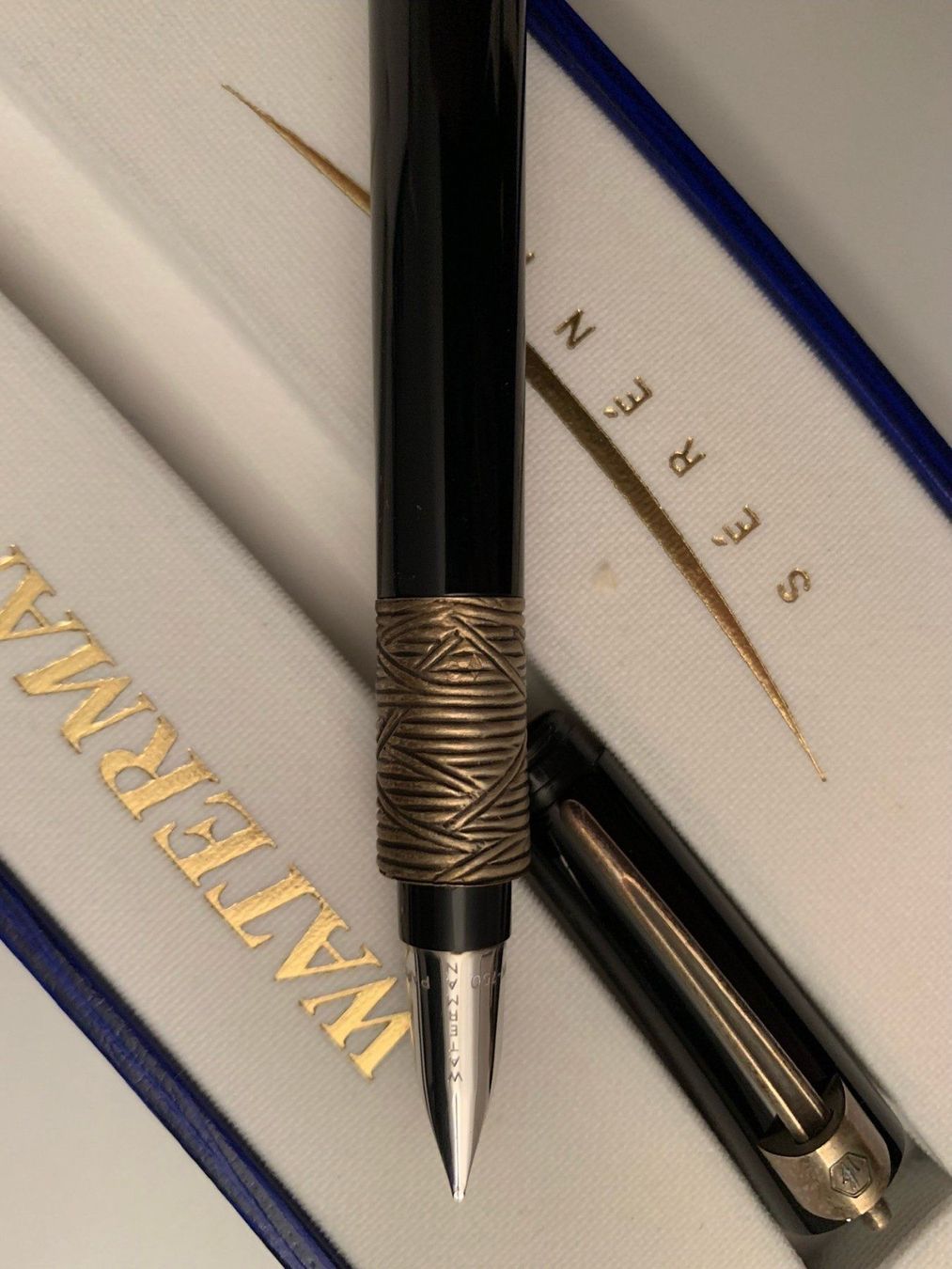 Waterman Altro in Scrittura & Disegno: Waterman Füllfederhalter Sérénité – Nuovo (secondo la descrizione) da Wil SG venduto da horizonte254