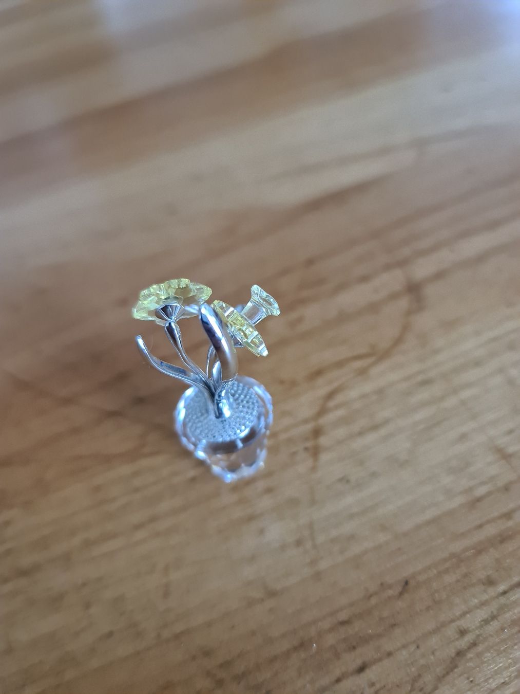 Swarovski Figuren: Swarovski Figur Blume im Topf  – Gebraucht aus henau von Rockj 2