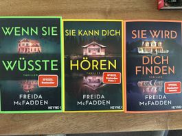 Buch Set Freida McFadden Thriller 3 Bände guter Zustand