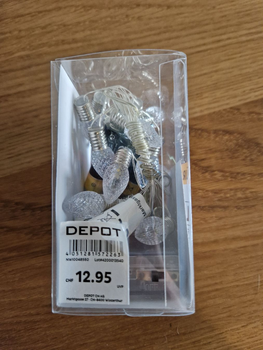 Ghirlande e barre luminose: Depot Lichterkette – Nuovo e nell'imballaggio originale da Frauenkappelen venduto da sarahgygax_ 3