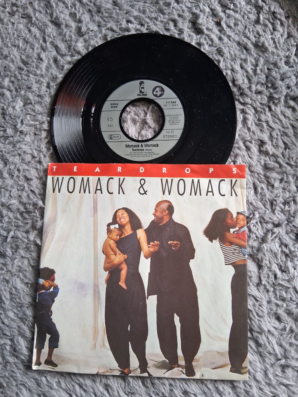 Dischi in vinile: WOMACK & WOMACK      7NER SINGLE – Usato da Wetzikon ZH venduto da Ramones01