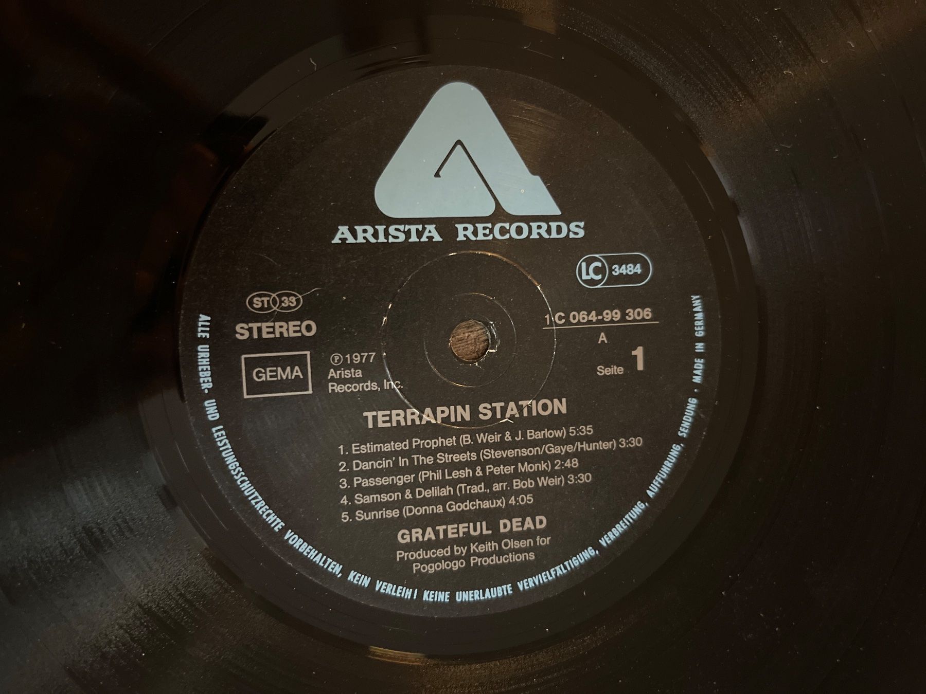 Dischi in vinile: A425/Grateful Dead - Terrapin Station – Usato da Frutigen venduto da Philippe_jsp 2