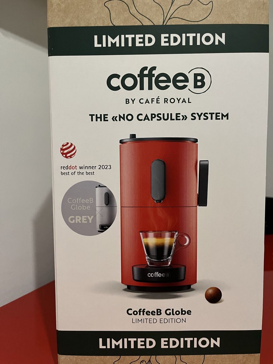 Coffee B Kaffeemaschinen & Espressomaschinen: CoffeeB Kaffeemaschine, Limited Edition grau, NEU – Neu und originalverpackt aus Basel von Baseline28 2