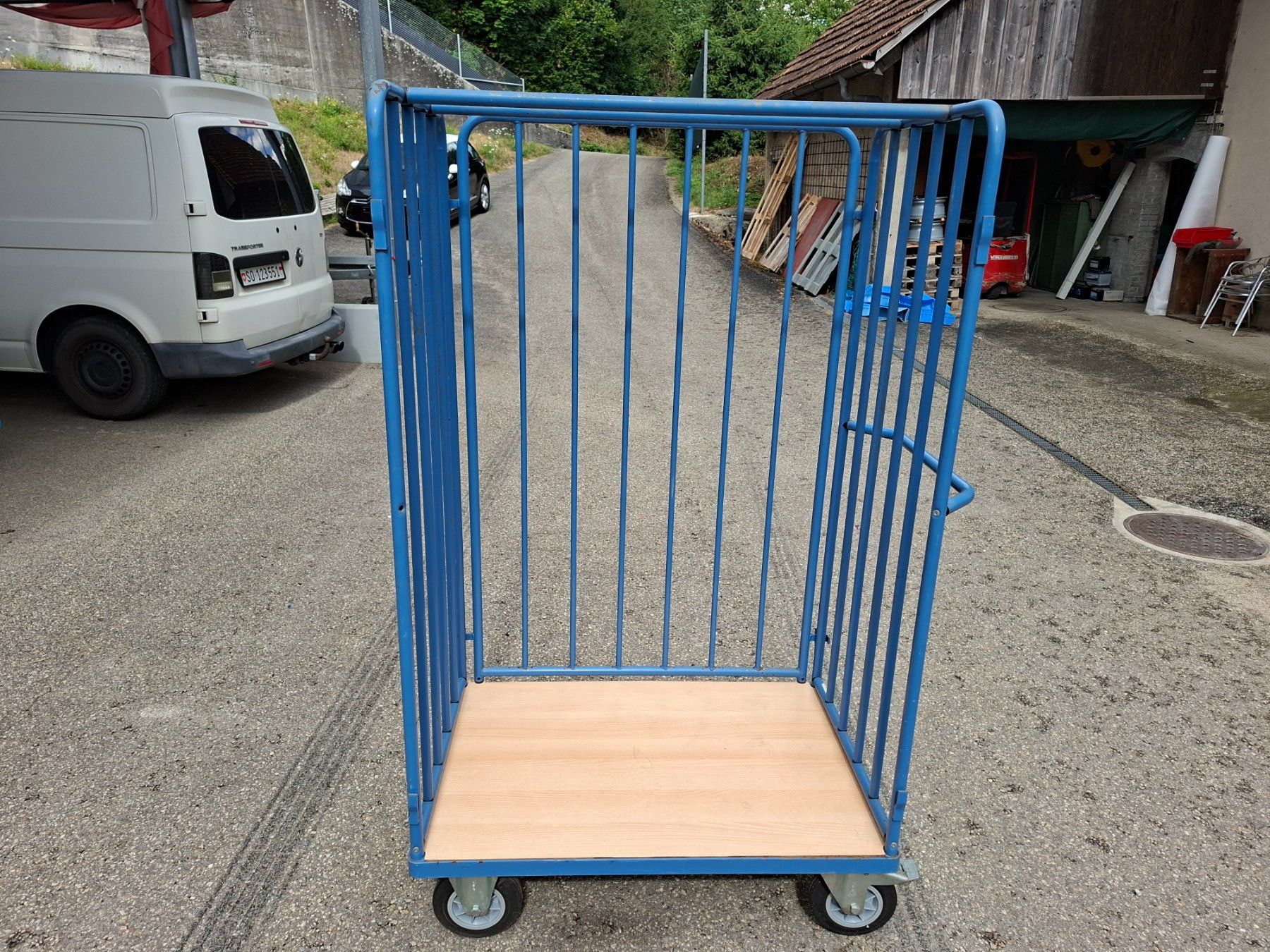 Fetra Transportwagen: Transportwagen Materialwagen Rollgestell fetra – Gebraucht aus Boningen von Workhouse