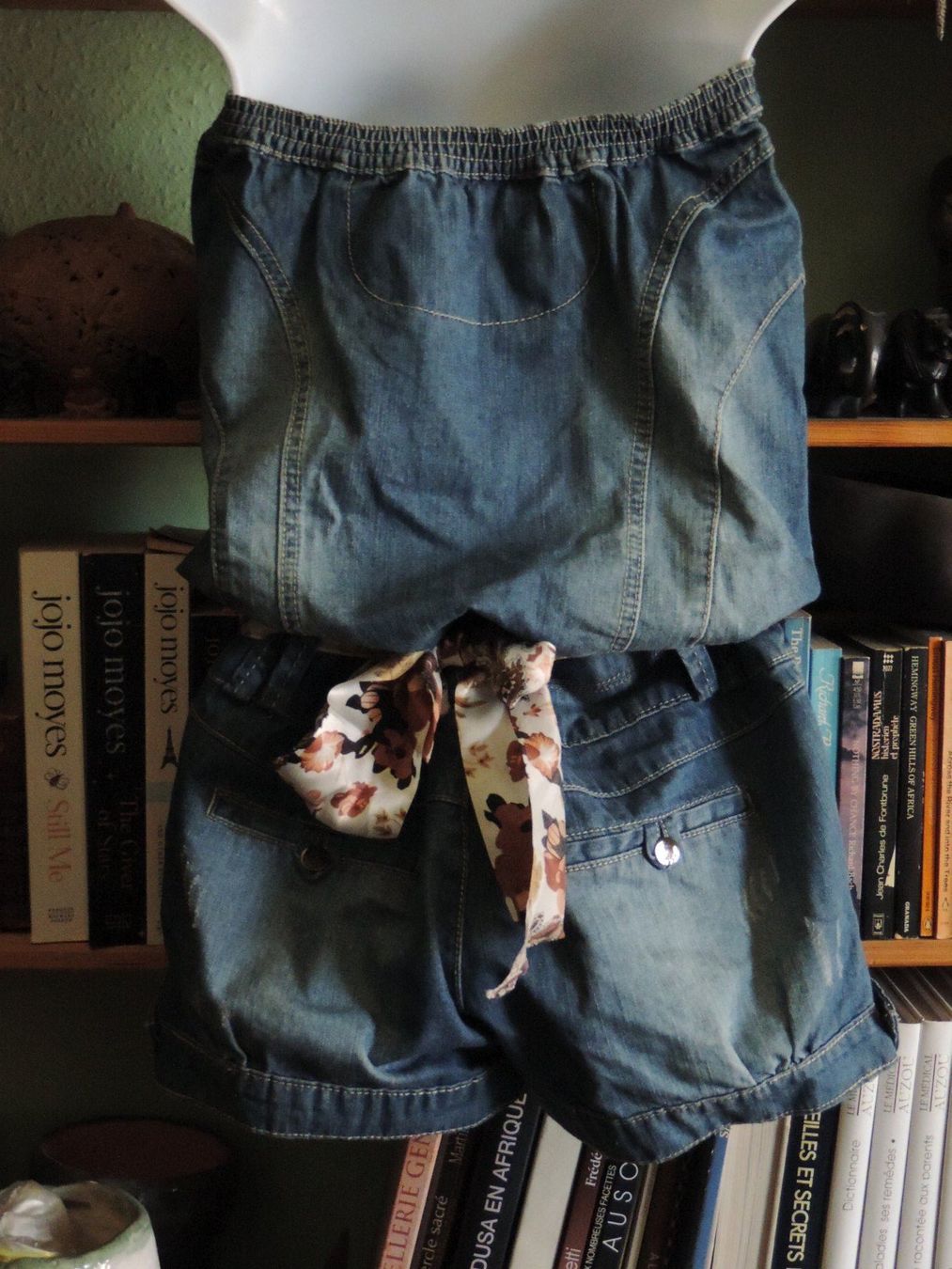Tute: combi jeans décoloré – Usato da Genève venduto da Axelle333 5