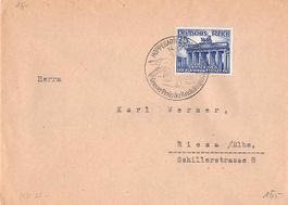 Grosser Preis der REICHSHAUPTSTADT, sauberer Brief, Sonder-O