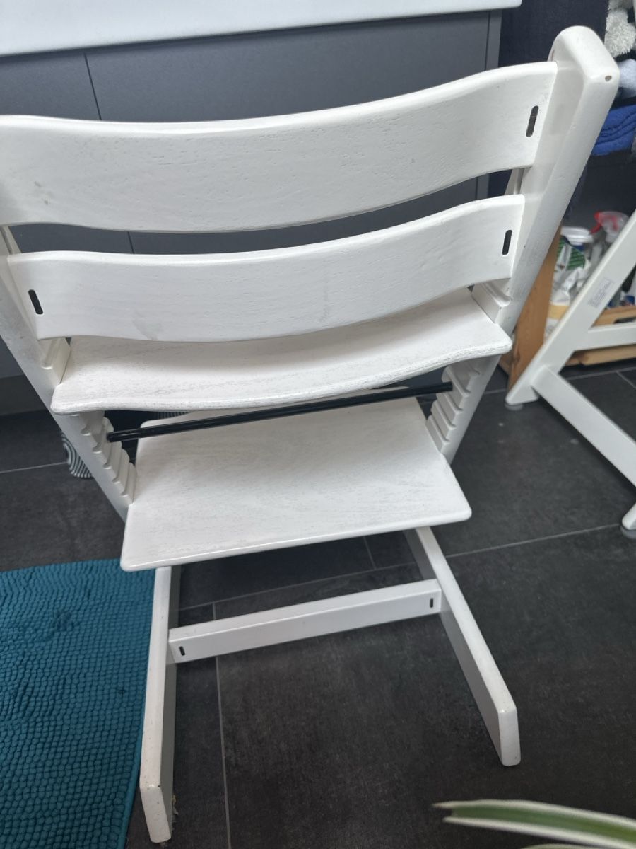 Hochstühle: Stokke Tripp Trapp  weiss gebraucht – Gebraucht aus Muri AG von any010 2