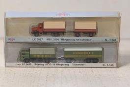 MINIS LKW's  N 1:160 mit OVP , 2 Stück NEU