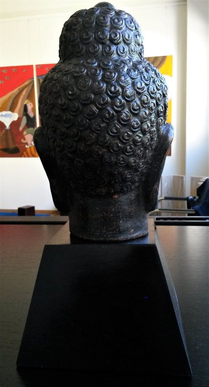Skulpturen & Statuen: Buddhakopf gross aus Terracotta – Neu (gemäss Beschreibung) aus Uetliburg SG von Adrianm 2