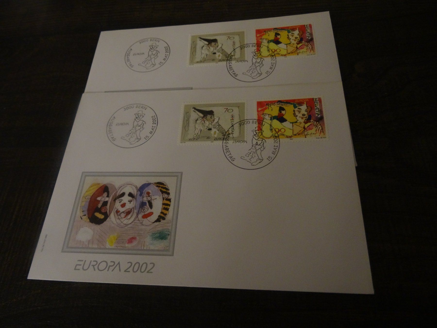 Tutti i francobolli: FDC 2002 Europa 2 STÜCK – Usato da Olten venduto da pechsisa1