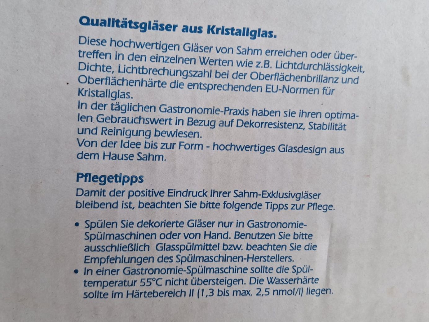 Bicchieri: 4 STK CLAUSTHALER KRISTALLBIERGLÄSER – Nuovo (secondo la descrizione) da Huttwil venduto da Kunterbuntli 5