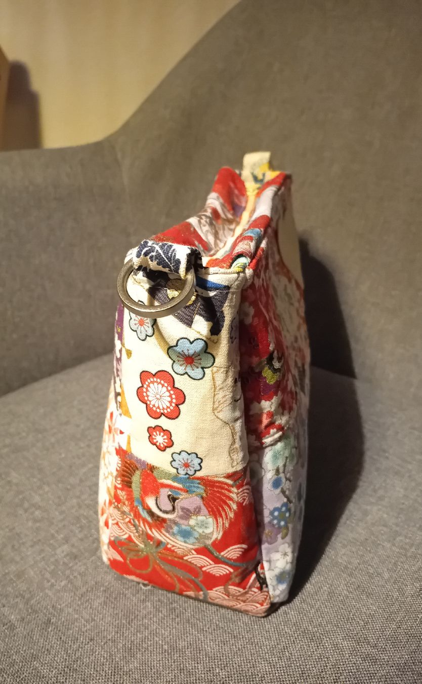 Kosmetikkoffer: Handgemachte Kosmetiktasche, Unikat, Japan Stil, Patchwork – Neu (gemäss Beschreibung) aus Burgdorf von carodesign1 3