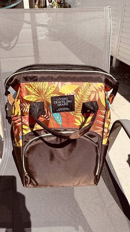 Sacs à dos: Rucksack braun mit Muster – D'occasion à Düdingen par Tibi1966