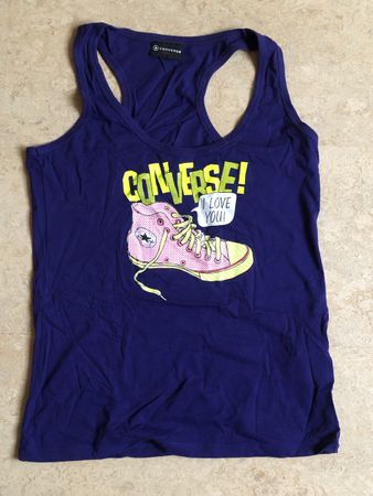 Tanktop von Converse, Gr. M, Original Vintage 2004, y2k