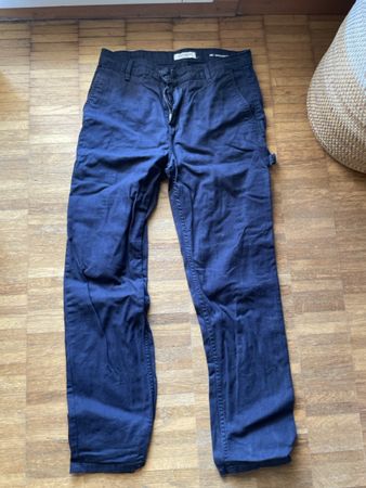 Carhartt RW Boyfriend Pants Navy Size 28 used