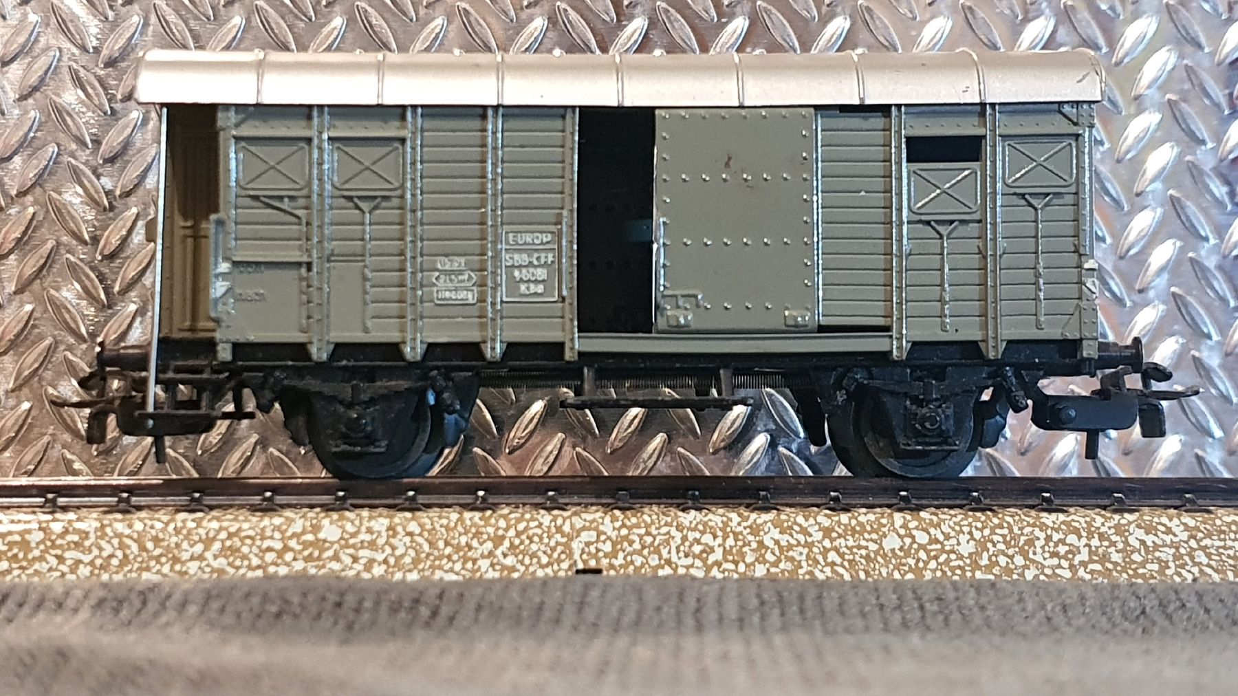 Märklin Modellini di ferrovie: MÄRKLIN 4605 GÜTERWAGEN  – Usato da Männedorf venduto da Modellbau-wyss