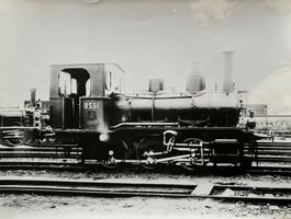 Dampflokomotive (16 x 22 cm)