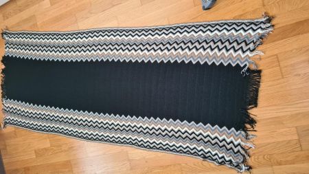 Missoni Stola originale bellissima nera oro