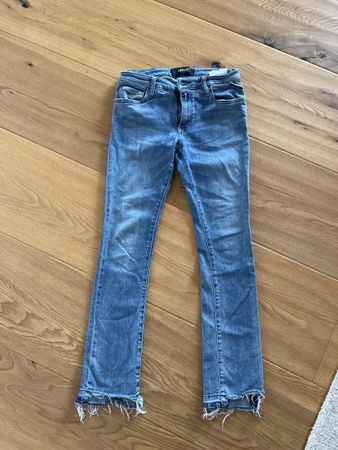 Replay Damen Jeans Gr. 27 Blue Jeans Hose Sommer Hit