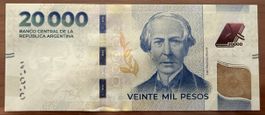 Argentinien 20000 Pesos 2024 Bankfrisch Serie A
