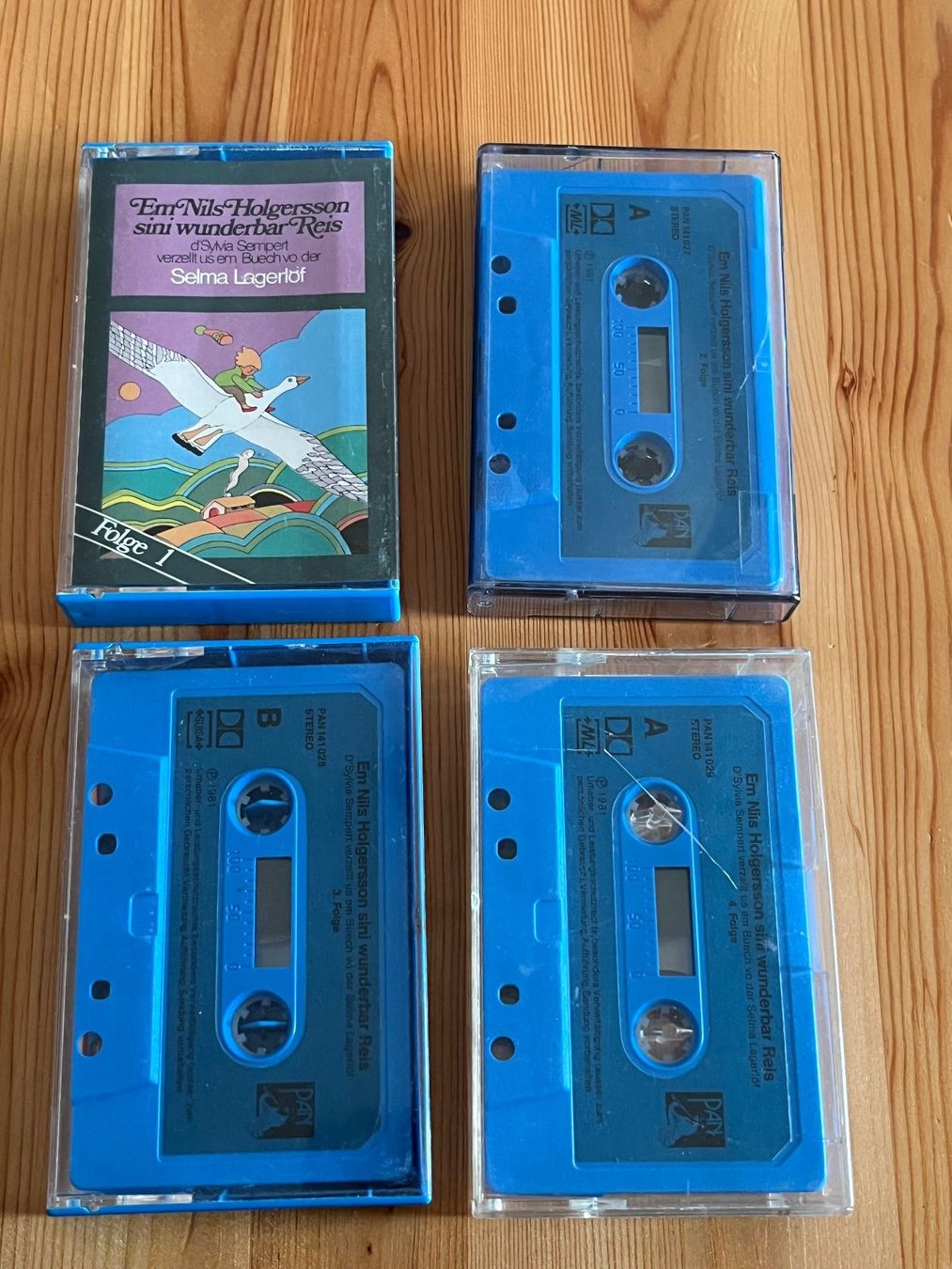 Musicassette: Nils Holgersson Kassette Folge 1-4 – Usato da Zürich venduto da Gurkis