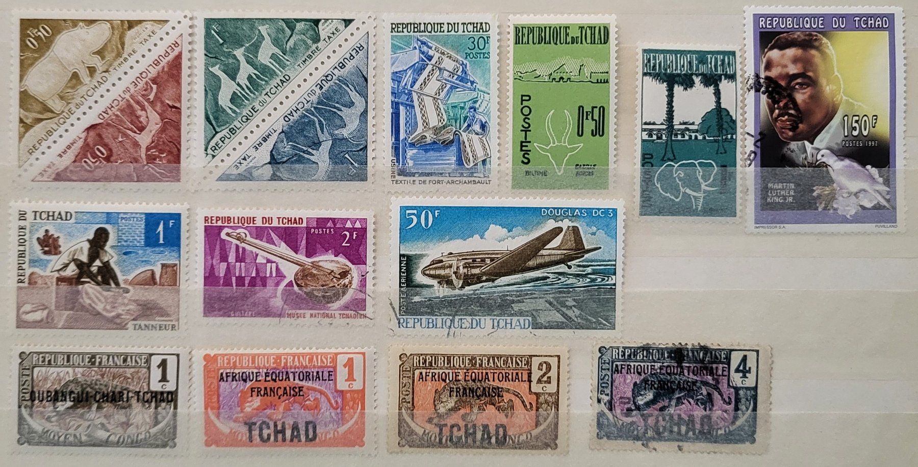 Tutti i francobolli: Tchad, Lot – Nuovo (secondo la descrizione) da Castione venduto da Rx-stamps