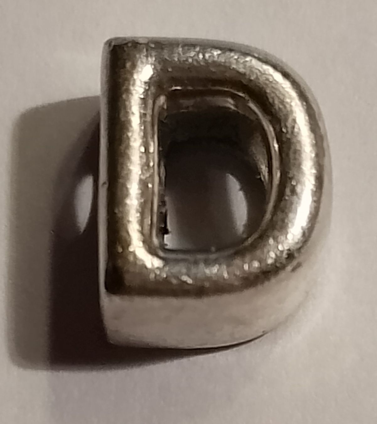 Pandora Ciondoli: Pandora Charm Buchstabe D  – Usato da Therwil venduto da col_m6rx 2