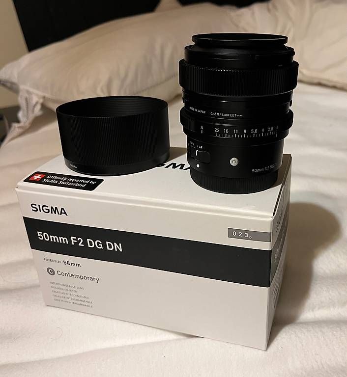 Obiettivi: Sigma 50mm F2 DG DN Sony E-Mount – Usato da Zürich venduto da tmaxmax