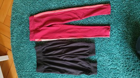 2er Set Mädchen Leggings Trainerhose Grösse 134