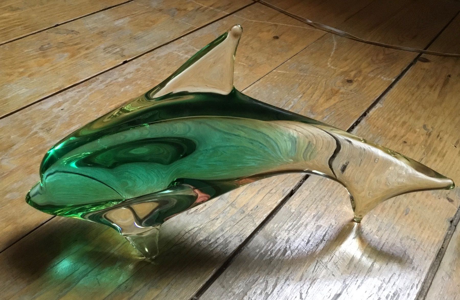 Murano Statuette: Murano Delphin – Usato da Schlieren venduto da Jeajet
